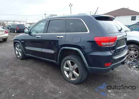 2011 Jeep Grand Cherokee Overland z USA, uszkodzony, nr VIN 1J4RR6GT7BC560447